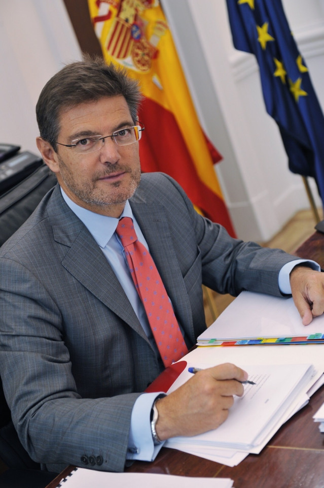 El exministro de Justicia, Rafael Catalá