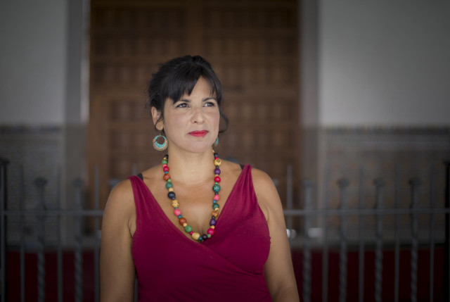 La Presidenta del Grupo Parlamentario de Adelante Adalucía, Teresa Rodríguez , durante una entrevista para Europa Press