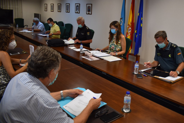 La delegada del Gobierno en Melilla, Sabrina Moh, preside la Junta Local de Seguridad con la Ciudad Autónoma y las fuerzas y cuerpos de seguridad