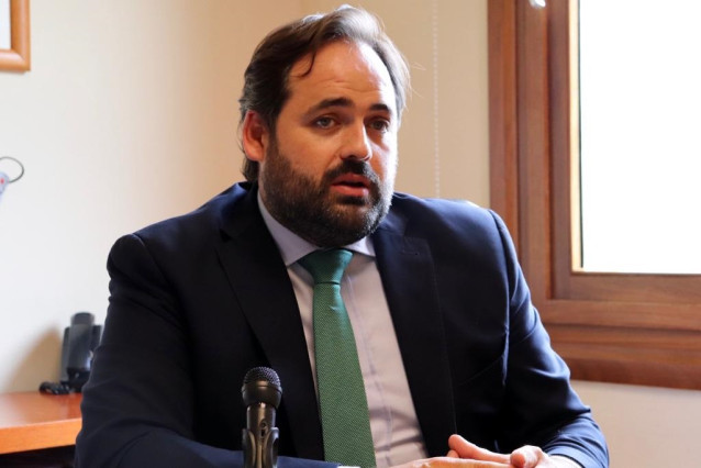 El presidente del PP, Paco Núñez,