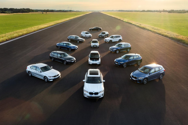 Gama de vehículos de BMW.