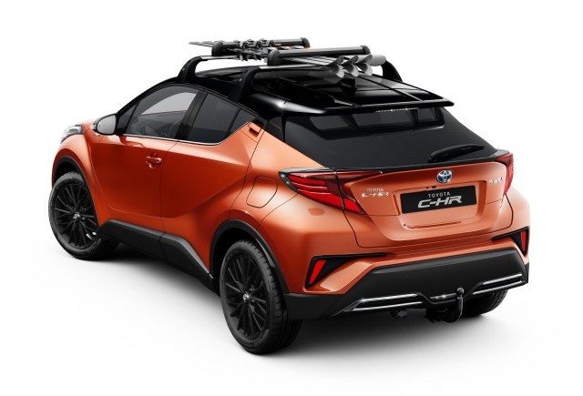 Imagen del C-HR de Toyota.