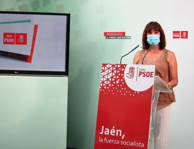 La presidenta del PSOE de Andalucía, Micaela Navarro.