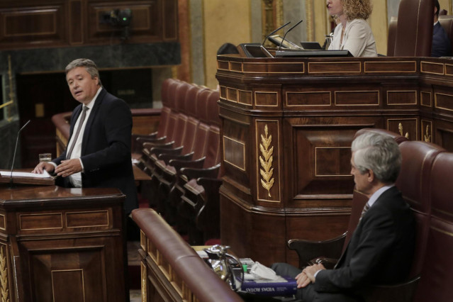 El portavoz del PP en el Congreso Luis Santamaría.