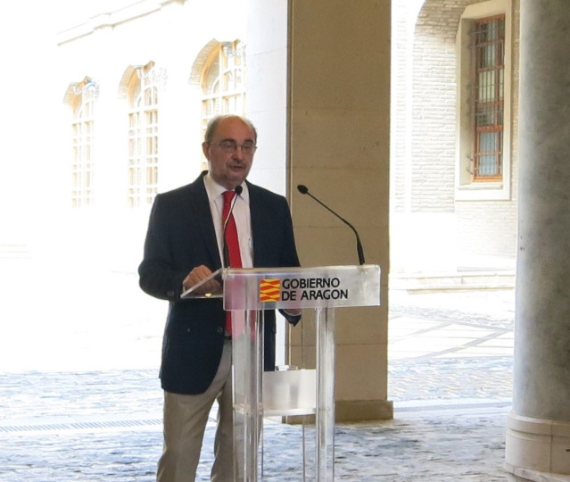 Foto de archivo del presidente de Aragón, Javier Lambán.