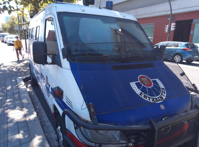 Furgoneta de la Ertzaintza