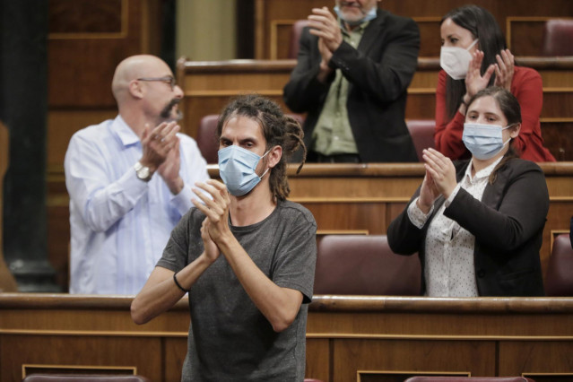 El diputado de Podemos Alberto Rodríguez.