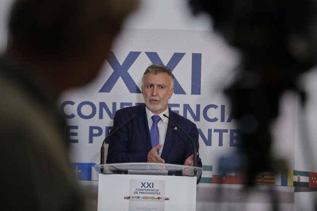 El presidente de Canarias, Ángel Víctor Torres