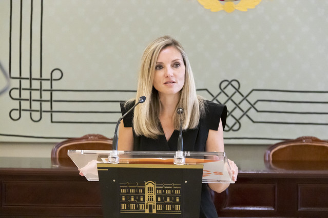 La portavoz adjunta de Cs en el Parlament, Patricia Guasp.