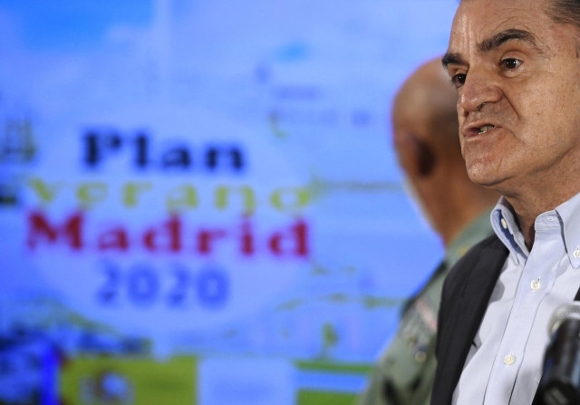 El delegado del Gobierno en Madrid, José Manuel Franco, interviene en la presentación del 