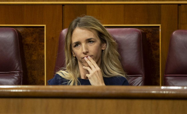 La portavoz del Partido Popular, Cayetana Álvarez de Toledo, en el Congreso