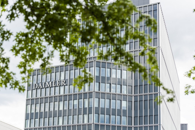 Aede de Daimler en Stuttgart (Alemania)