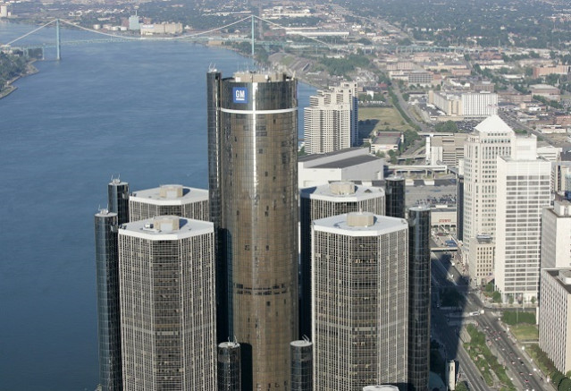 Sede de General Motors en Detroit (EE.UU.)