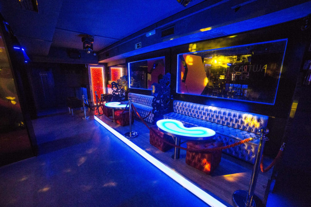 Interior de la discoteca La Cartuja
