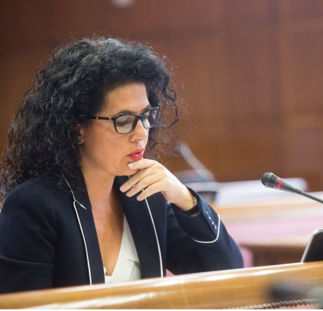 La diputada de Adelante Andalucía Maribel Mora en una foto de archivo