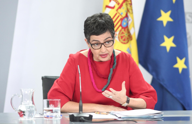 La ministra de Asuntos Exteriores, Unión Europea y Cooperación, Arantxa González Laya.