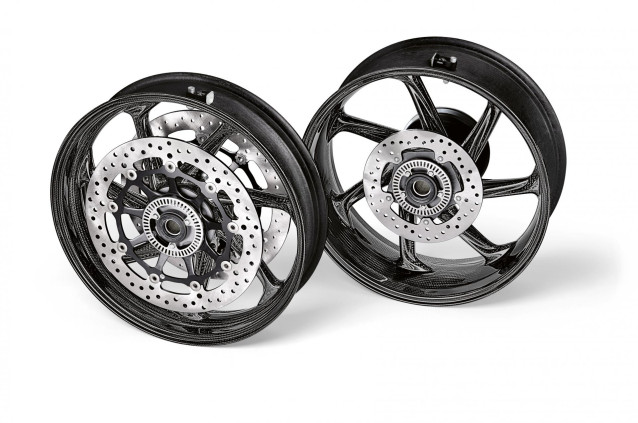 Llantas de fibra de carbono de BMW Motorrad