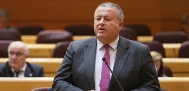 El senador del PP por la Región de Murcia, Francisco Bernabé