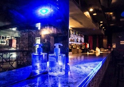 Imagen de recurso de la barra de una discoteca