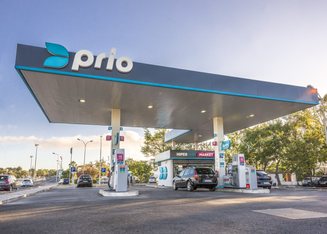 Estación de servicios de PRIO en Portugal