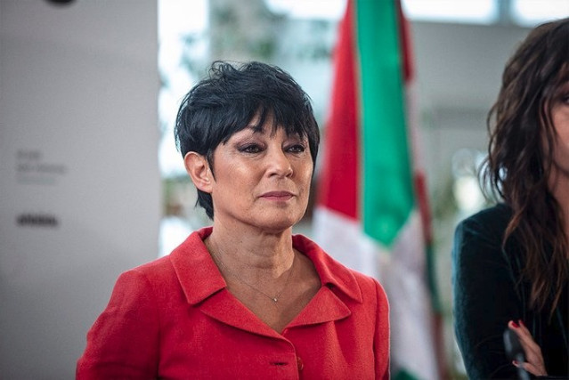 La portavoz de EH Bildu en el Parlamento Vasco, Maddalen Iriarte