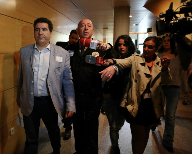 El empresario David Marjaliza, presunto cerebro de la trama 'Púnica', en la Comisión de Investigación sobre corrupción política