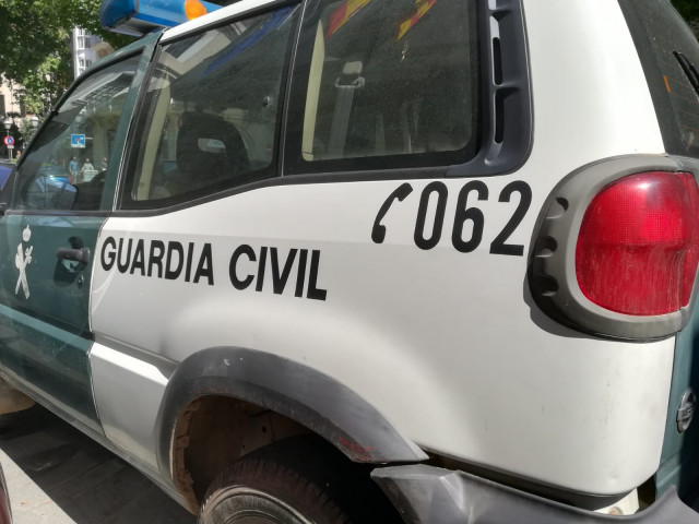 Un vehículo de la Guardia Civil.