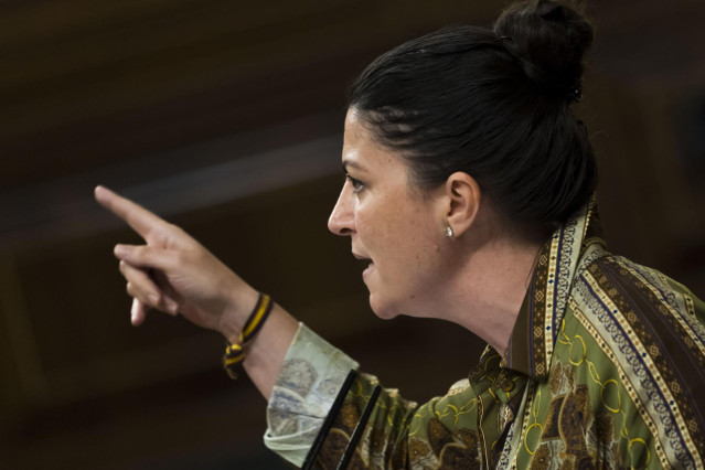 La secretaria general de Vox en el Congreso, Macarena Olona