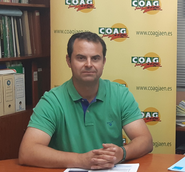 El secretario general de COAG-Jaén, Juan Luis Ávila.