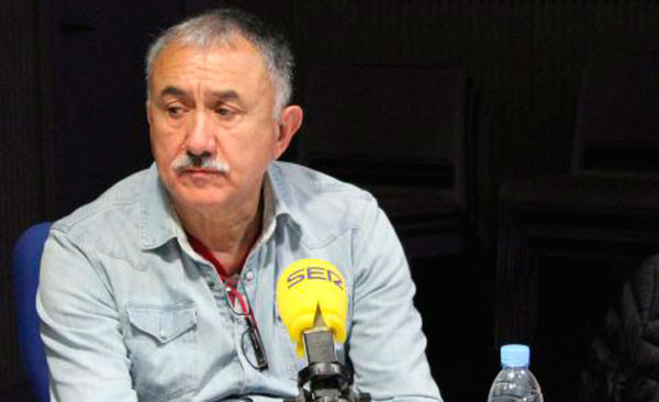 El secretario general de UGT, Pepe Álvarez