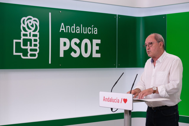 El secretario de Organización del PSOE-A, Juan Cornejo