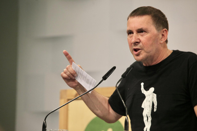 El coordinador general de EH Bildu, Arnaldo Otegi, en San Sebastián, Guipúzcoa,  País Vasco (España) a 12 de julio de 2020.