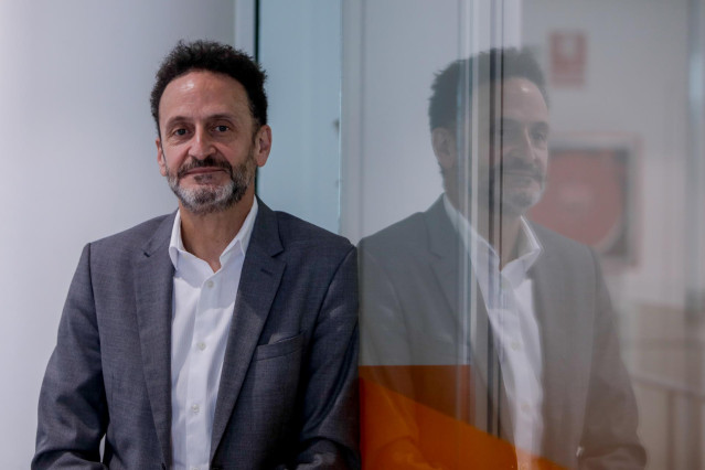El portavoz de Ciudadanos en el Congreso, Edmundo Bal, en la sede del partido