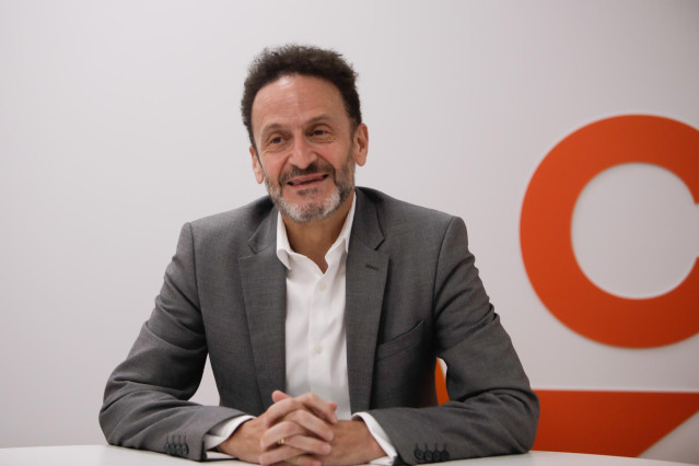 El portavoz de Ciudadanos en el Congreso, Edmundo Bal, en una entrevista con Europa Press