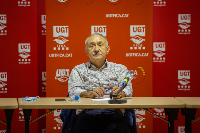 El Secretario General de UGT, Pepe Álvarez