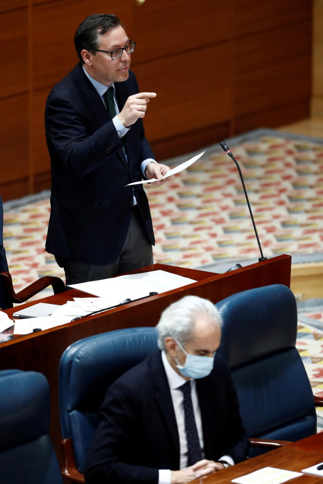 El diputado del Partido Popular, Alfonso Serrano Sánchez-Capuchino.
