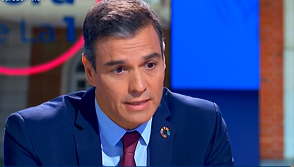 Entrevista al presidente del Gobierno, Pedro Sánchez