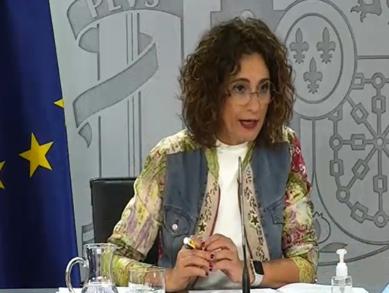 Rueda de prensa de la portavoz del Gobierno, María Jesús Montero, tras el Consejo de Ministros