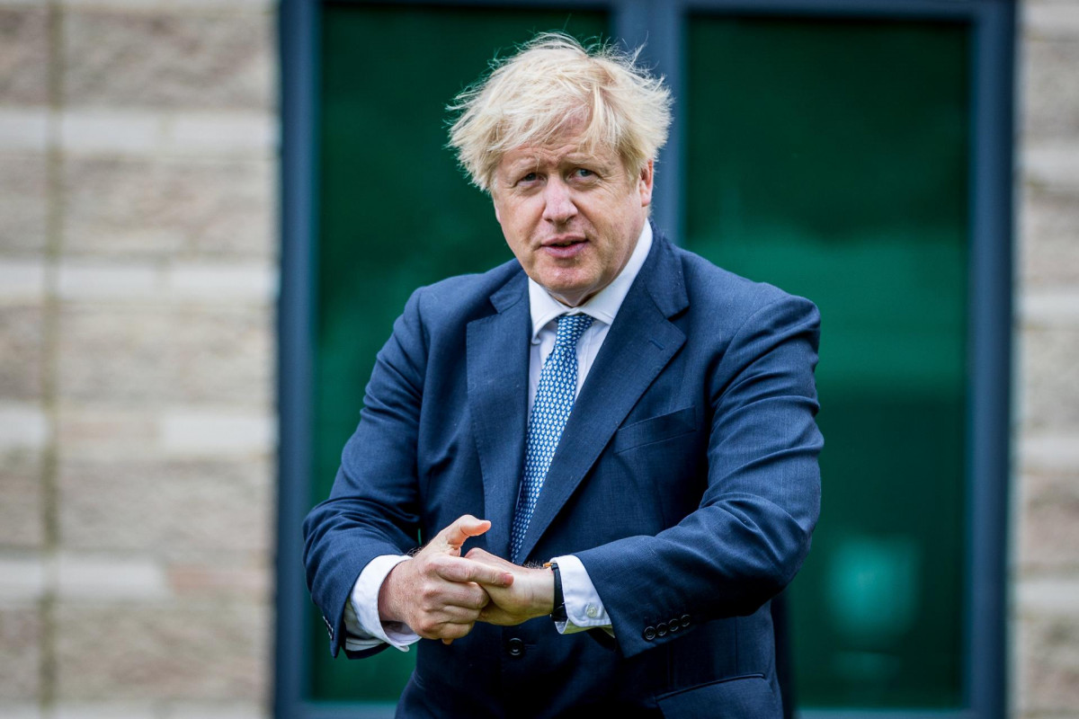 El primer ministro de Reino Unido, Boris Johnson