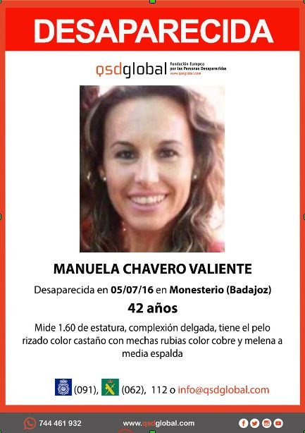 Búsqueda de Manuela Chavero