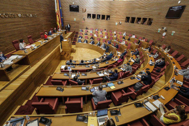 Puig en la tribuna de Les Corts