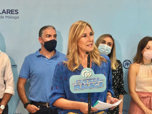 La vicesecretaria de Organización del PP, Ana Beltrán, durante un acto