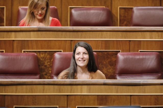 La portavoz adjunta en el Congreso de Vox, Macarena Olona
