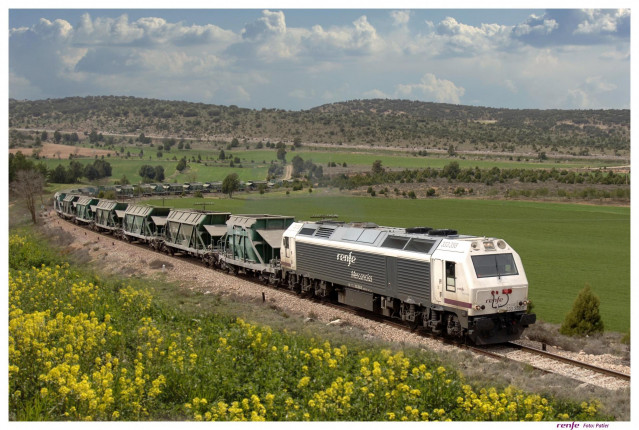 Tren de Renfe Mercancías