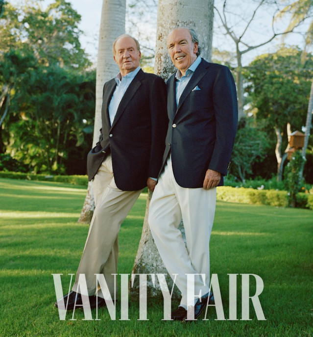 El Rey Juan Carlos con su amigo el empresario Pepe Fanjul