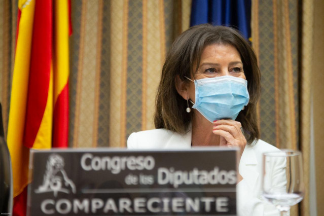 La presidenta de Navantia, Susana de Sarriá Sopeña, comparece en el Congreso