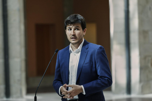 El portavoz de Más Madrid en la Asamblea de Madrid, Pablo Gómez Perpinyà