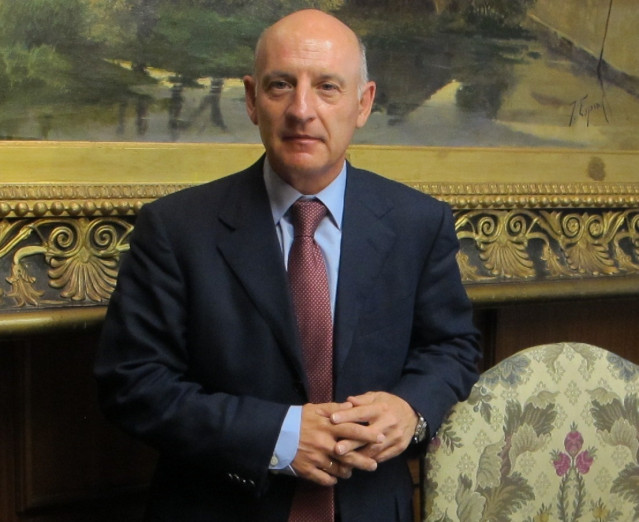 El presidente del TSJCM , Vicente Rouco, en una foto de archivo
