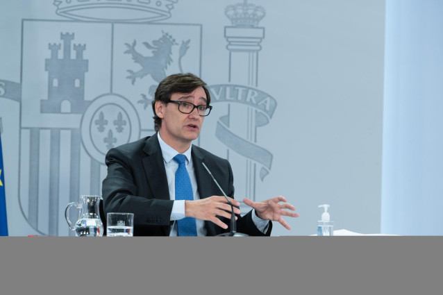 El ministro de Sanidad, Salvador Illa