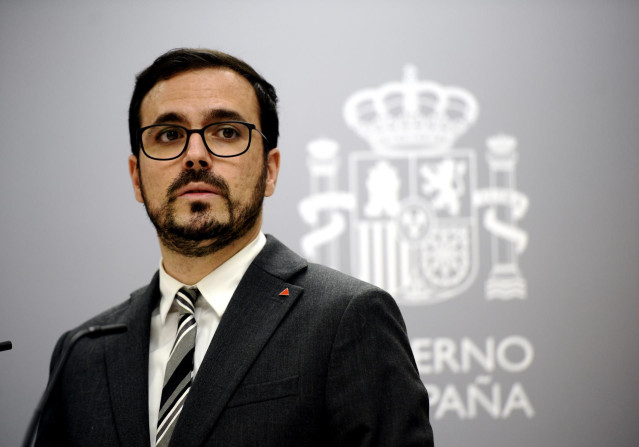 El ministro de Consumo, Alberto Garzón, ofrece una rueda de prensa sobre resultados del estudio de Vigilancia del Crecimiento, Alimentación, Actividad Física, Desarrollo Infantil y Obesidad en España (Aladino 2019), en Madrid, a 30 de septiembre de 2020.